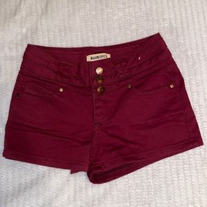 Blue Spice Jean Shorts